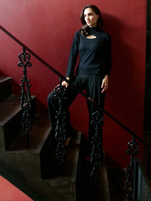 Box Pleated Pants